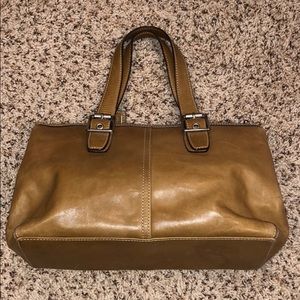 COACH Leather Handbag - Brown